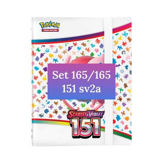 SET POKÉMON 151 SV2A 165/165