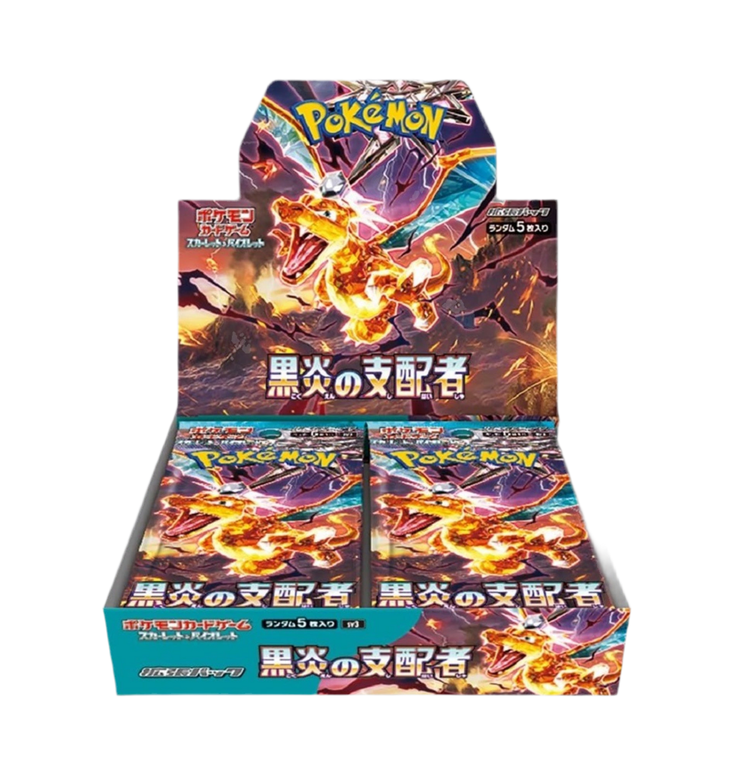 DISPLAY POKÉMON RULER OF THE BLACK FLAME (sv3)