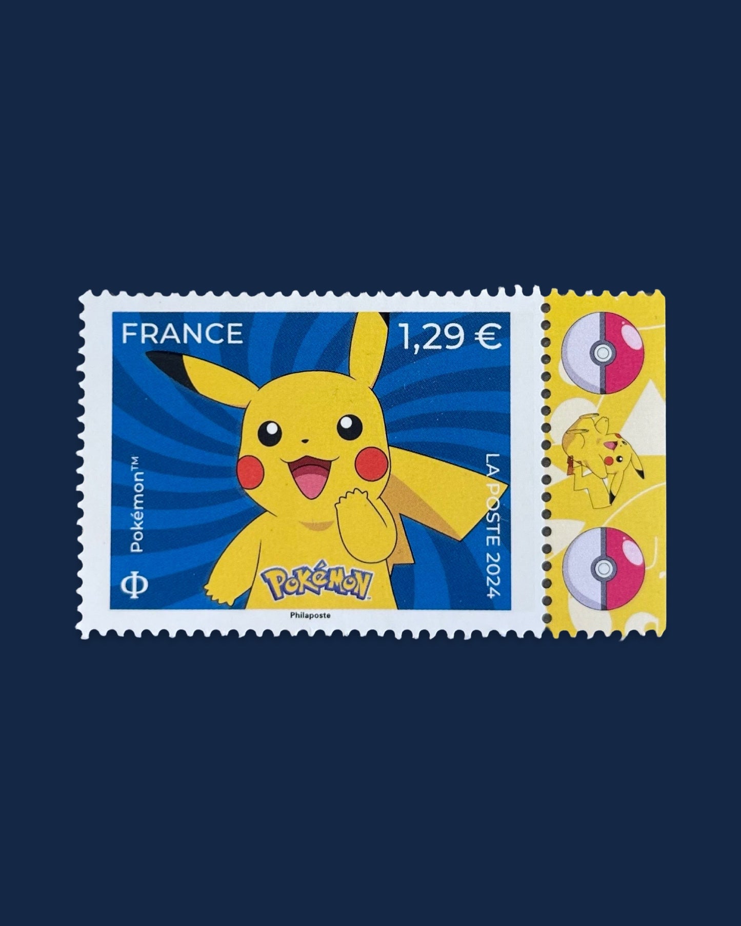 Timbre pikachu à l'unité