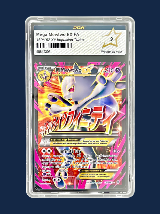 MÉGA MEWTWO EX FA 160/162 XY Impulsion Turbo PCA 9